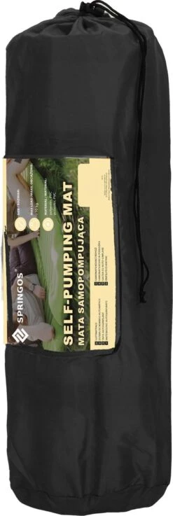 Springos Slaapmat | Zelfopblazend | 180 Cm | Inclusief Hoes | Zwart 34 Springos Slaapmat | Zelfopblazend | 180 Cm | Inclusief Hoes | Zwart -Buiten Kamperen 402x1200