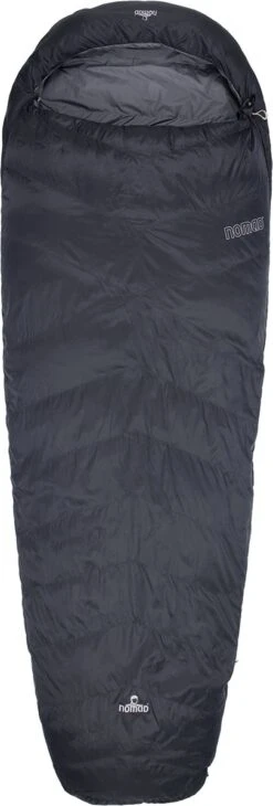 NOMAD® Taurus 250 Slaapzak | 210x80cm Grijs | Lichtgewicht & Kwalitatief | Slaapzak | Incl Hoes