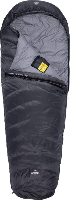 NOMAD® Taurus 250 Slaapzak | 210x80cm Grijs | Lichtgewicht & Kwalitatief | Slaapzak | Incl Hoes -Buiten Kamperen 424x1200 1