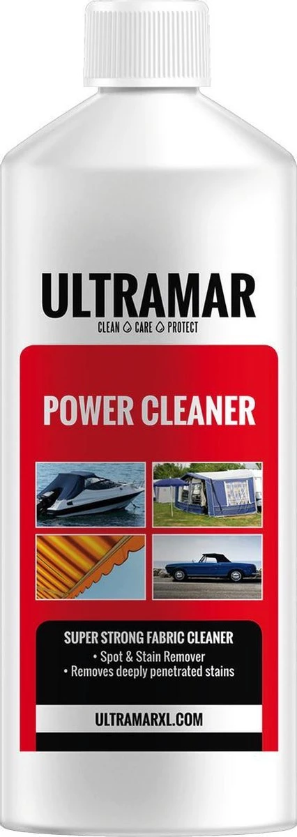 Ultramar - Power Cleaner 1L - Tentdoekreiniger Voor Bootkap, Tent, Cabriodak 2 Ultramar - Power Cleaner 1L - Tentdoekreiniger Voor Bootkap, Tent, Cabriodak - Afbeelding 2