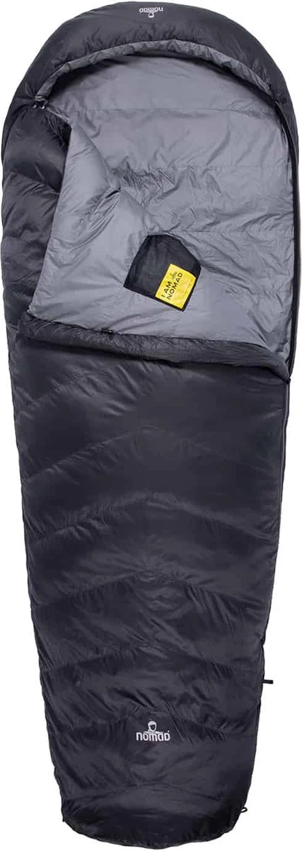 NOMAD® Taurus 400 Slaapzak | 210x80cm Grijs | Lichtgewicht & Kwalitatief | Slaapzak | Incl Hoes 14 NOMAD® Taurus 400 Slaapzak | 210x80cm Grijs | Lichtgewicht & Kwalitatief | Slaapzak | Incl Hoes - Afbeelding 14