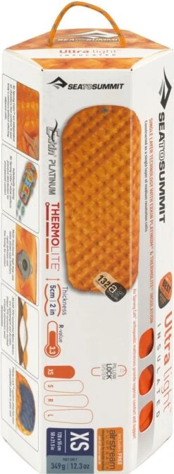 Sea To Summit UltraLight Insulated Regular Opblaasbare Slaapmat - 5cm - 480g - Oranje 38 Sea To Summit UltraLight Insulated Regular Opblaasbare Slaapmat - 5cm - 480g - Oranje -Buiten Kamperen 442x1200