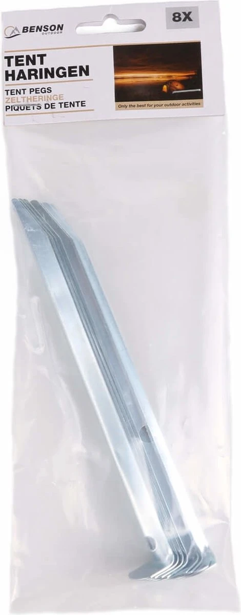 Benson Tentharingen 18 Cm - 8 Stuks 2 Benson Tentharingen 18 Cm - 8 Stuks - Afbeelding 2