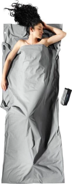 Cocoon Travelsheet InsectShield 100% Katoen - Safari Grey 5 Cocoon Travelsheet InsectShield 100% Katoen - Safari Grey -Buiten Kamperen 471x1200 4