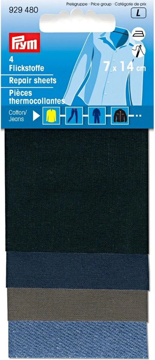 PRYM - VERSTELSTUK ZELFHECHTEND NYLON - 10X18CM - ASSORTI. 1 PRYM - VERSTELSTUK ZELFHECHTEND NYLON - 10X18CM - ASSORTI.