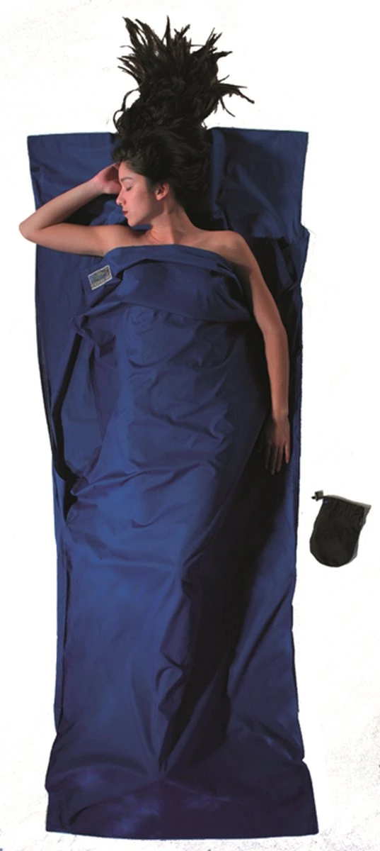 Cocoon TravelSheet - Lakenzak - Katoen - Ultramarine Blue 3 Cocoon TravelSheet - Lakenzak - Katoen - Ultramarine Blue - Afbeelding 3