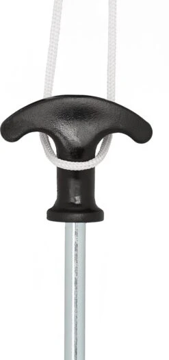 Relaxdays Tentharingen - Haringen - Schroefharingen - T-haring - 12 Stuks - Grondpennen - Zwart -Buiten Kamperen 564x1200