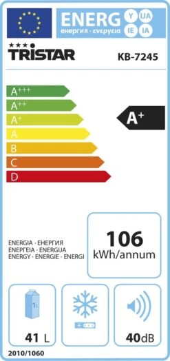 Tristar KB-7245 Elektrische Koelbox - 230V - 41 L - Blauw / Zilver 9 Tristar KB-7245 Elektrische Koelbox - 230V - 41 L - Blauw / Zilver -Buiten Kamperen 566x1200 2