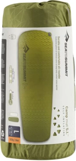 Sea To Summit Camp S.I. Regular Zelf Opbaasbare Slaapmat - 3.8cm - 780g - Groen 25 Sea To Summit Camp S.I. Regular Zelf Opbaasbare Slaapmat - 3.8cm - 780g - Groen -Buiten Kamperen 567x1200