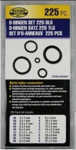Benson O-ringen Set 225-delige Doos - Rubberen Ringetjes Set - Afsluitringetjes Set 5 Benson O-ringen Set 225-delige Doos - Rubberen Ringetjes Set - Afsluitringetjes Set -Buiten Kamperen 608x1200 1