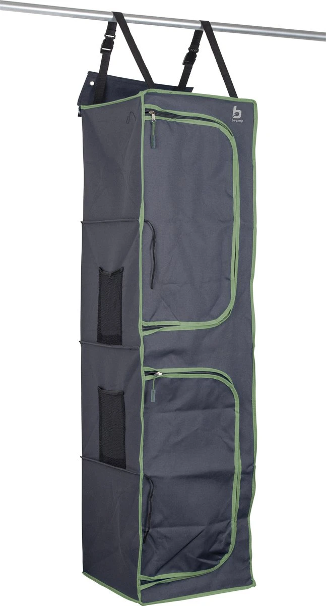 Bo-Camp - Tentorganizer - 4-vaks - 2 Deurtjes - 35x35x131 Cm - Grijs 6 Bo-Camp - Tentorganizer - 4-vaks - 2 Deurtjes - 35x35x131 Cm - Grijs - Afbeelding 6