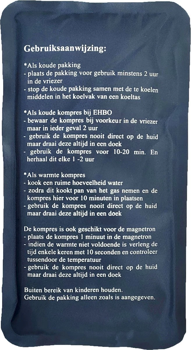 Platte Koelelementen - 3 Stuks - Hot / Cold Pack - 10 X 20 Cm - 180 Gram - Coolpack / Icepack - Voor Bij Blessures / Koeltas 2 Platte Koelelementen - 3 Stuks - Hot / Cold Pack - 10 X 20 Cm - 180 Gram - Coolpack / Icepack - Voor Bij Blessures / Koeltas - Afbeelding 2