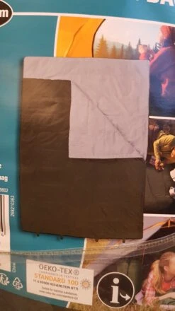 Froyak - 2-persoons Slaapzak XXL Groen 225 X 150 Cm - 2 Persoons Slaapzak Envelop Model Extra Large -Buiten Kamperen 674x1200 4