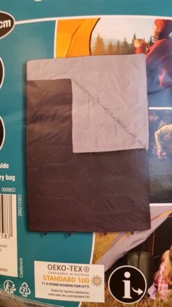 Froyak - 2-persoons Slaapzak XXL Groen 225 X 150 Cm - 2 Persoons Slaapzak Envelop Model Extra Large -Buiten Kamperen 674x1200 7