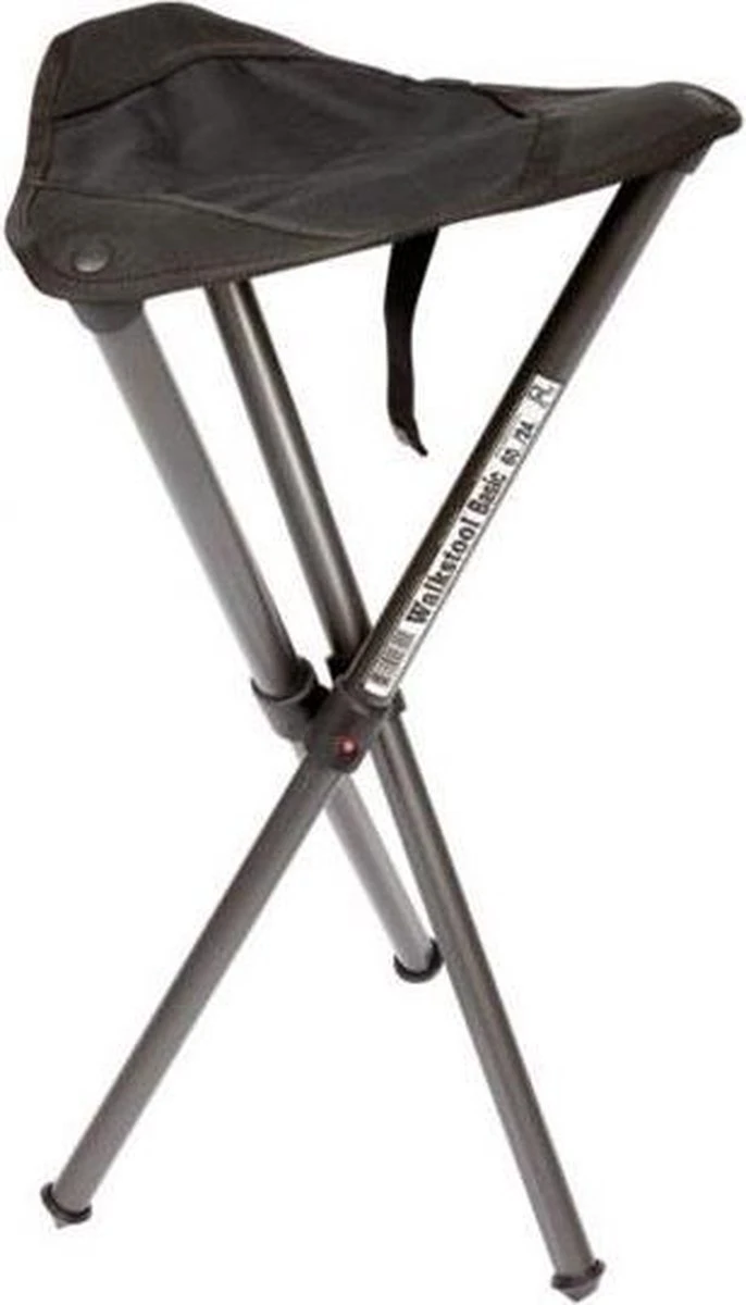 Walkstool - 3-Poots Krukje - Basic 60cm - Verstelbaar - Antraciet 4 Walkstool - 3-Poots Krukje - Basic 60cm - Verstelbaar - Antraciet - Afbeelding 4