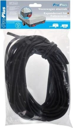 PROPLUS Pro Plus Elastisch Koord - Ø 7.5 Mm X 10 Meter - T.b.v. Vouwwagen -Buiten Kamperen 690x1200