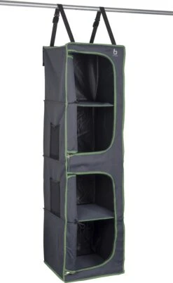Bo-Camp - Tentorganizer - 4-vaks - 2 Deurtjes - 35x35x131 Cm - Grijs 11 Bo-Camp - Tentorganizer - 4-vaks - 2 Deurtjes - 35x35x131 Cm - Grijs -Buiten Kamperen 737x1200 2
