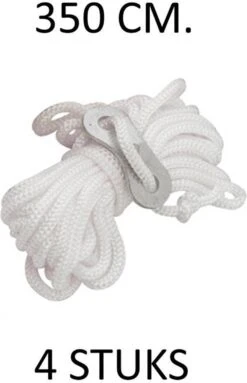 Benson Touw Scheerlijn 3.5 Meter + Klemmen - 4 Stuks -Buiten Kamperen 773x1200 1