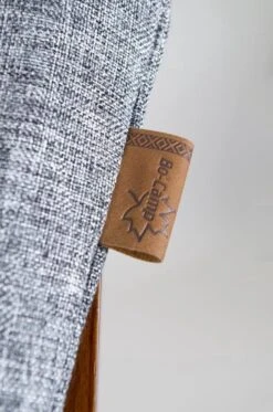 Bo-Camp - Urban Outdoor - Relaxstoel - Bloomsbury - L - Oxford Polyester - Grijs -Buiten Kamperen 795x1200