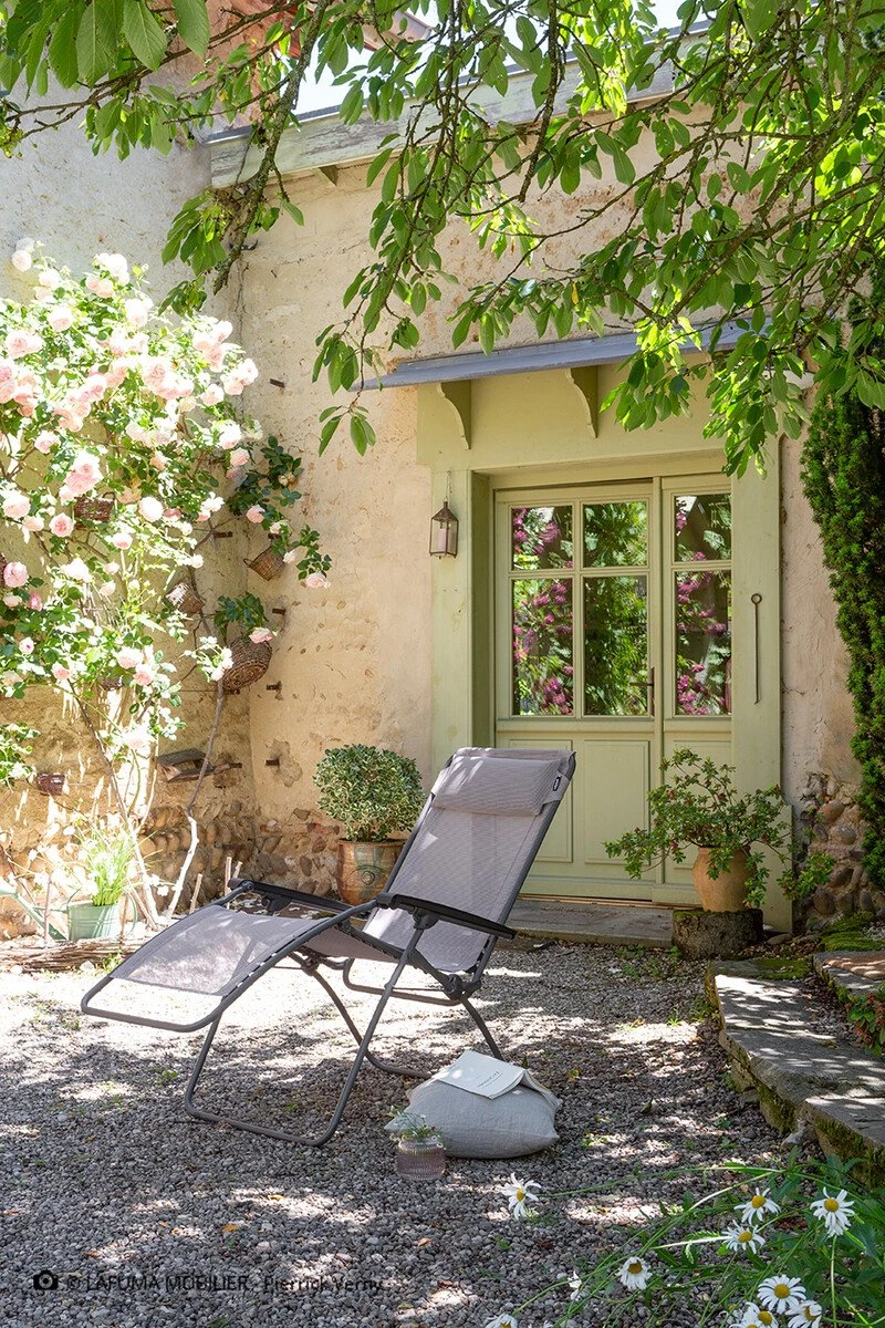 LAFUMA R Clip - Relaxstoel - Verstelbaar - Inklapbaar - Zero Gravity - Magnolia/Light Pink 10 LAFUMA R Clip - Relaxstoel - Verstelbaar - Inklapbaar - Zero Gravity - Magnolia/Light Pink - Afbeelding 10