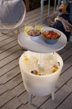 Keter Coolbar Partytafel – Lichtgevend - 49,5x49,5x57cm - Wit -Buiten Kamperen 800x1200 35