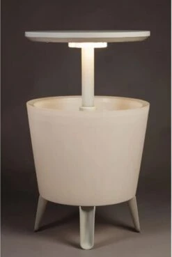 Keter Coolbar Partytafel – Lichtgevend - 49,5x49,5x57cm - Wit -Buiten Kamperen 804x1200 8