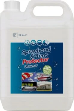 Ultramar - Sprayhood & Tent Protector 2,5L - Impregneermiddel Voor Bootkap, Tent, Cabriodak - Maakt Waterdicht En Geeft Extra Bescherming 13 Ultramar - Sprayhood & Tent Protector 2,5L - Impregneermiddel Voor Bootkap, Tent, Cabriodak - Maakt Waterdicht En Geeft Extra Bescherming -Buiten Kamperen 807x1200