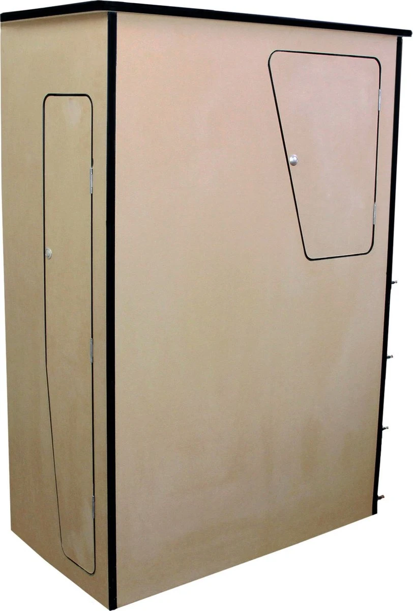 Camper Keuken MDF - Linkerkant EU - Inclusief Kledingstang + Wijnrek - Onbewerkt - Inbouw Kasten Inrichting Kampeerauto Caravan 6 Camper Keuken MDF - Linkerkant EU - Inclusief Kledingstang + Wijnrek - Onbewerkt - Inbouw Kasten Inrichting Kampeerauto Caravan - Afbeelding 6