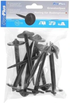 PROPLUS Pro Plus Grondzeilpen - Kunststof - Ø 7.5 X 90 Mm - Zwart - 10 Stuks 6 PROPLUS Pro Plus Grondzeilpen - Kunststof - Ø 7.5 X 90 Mm - Zwart - 10 Stuks -Buiten Kamperen 814x1200 4