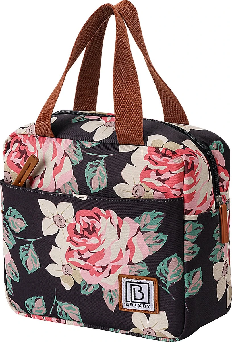 Brisby 4 Laags Geïsoleerde Koeltas - Lunchtas 4 Liter - Bloemetjes 2 Brisby 4 Laags Geïsoleerde Koeltas - Lunchtas 4 Liter - Bloemetjes - Afbeelding 2