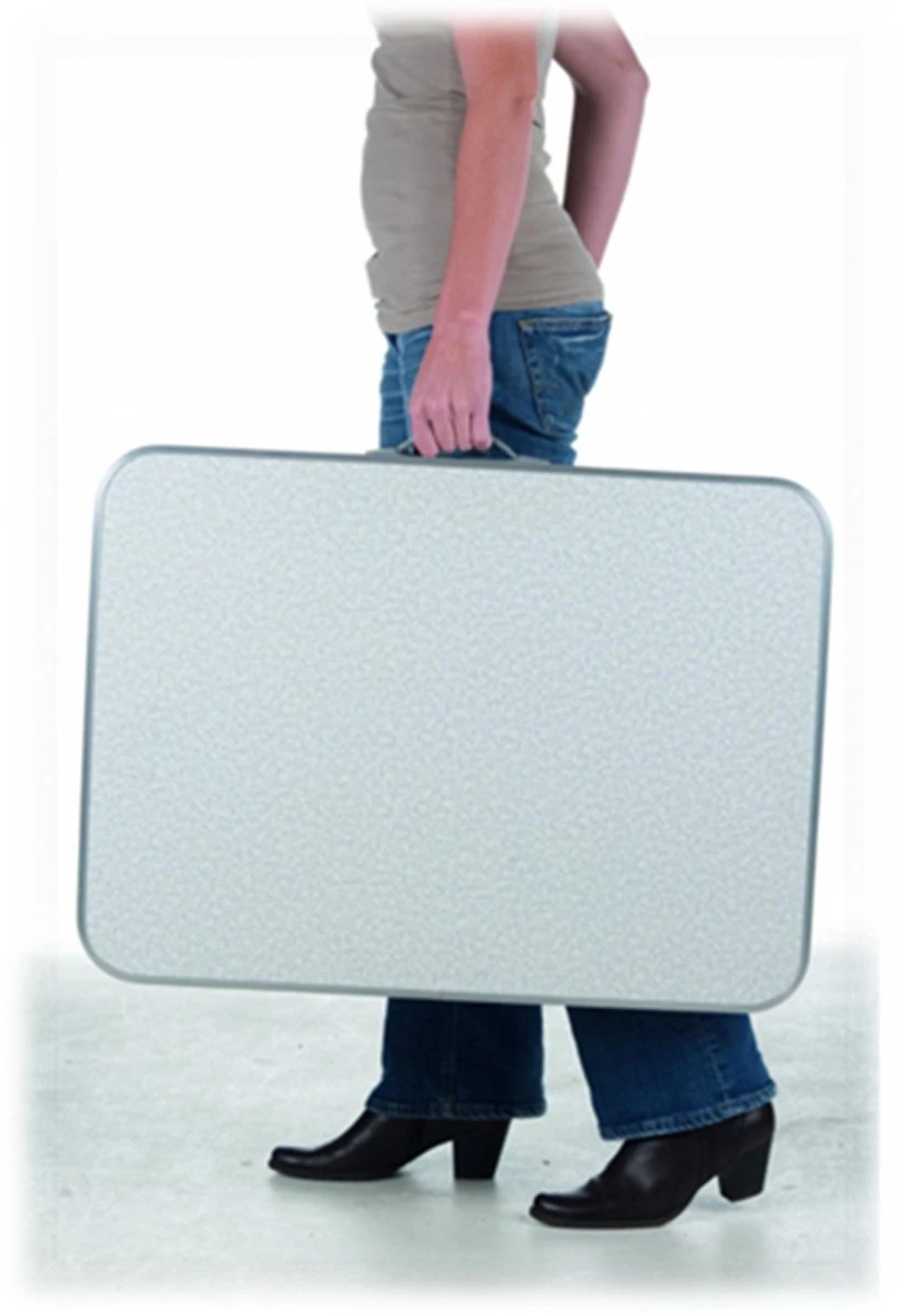 Merkloos Aluminium Inklapbare Tuintafel - Campingtafel - 80x60x68 Cm 13 Merkloos Aluminium Inklapbare Tuintafel - Campingtafel - 80x60x68 Cm - Afbeelding 13