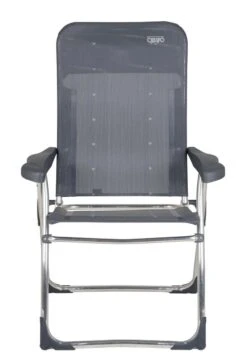 Crespo AL-212 - Campingstoel - Verstelbaar - Donker Grijs -Buiten Kamperen 822x1200