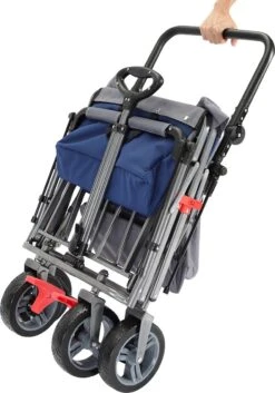 AREBOS Premium Steekwagen Met Dak Opvouwbare Tuinkar Handkar Bolderkar Blauw / Grijs 23 AREBOS Premium Steekwagen Met Dak Opvouwbare Tuinkar Handkar Bolderkar Blauw / Grijs -Buiten Kamperen 840x1200 2
