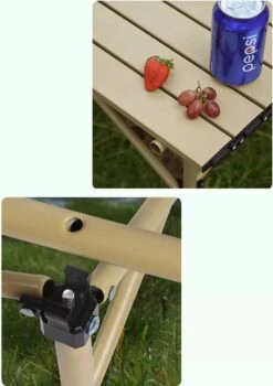 Buxibo - Lichtgewicht Vouwbare Campingtafel - Inklapbaar - Vis/Tuin/Picknick Tafel - Kamperen - Met Opberghoes - Aluminium - Grijs 9 Buxibo - Lichtgewicht Vouwbare Campingtafel - Inklapbaar - Vis/Tuin/Picknick Tafel - Kamperen - Met Opberghoes - Aluminium - Grijs -Buiten Kamperen 848x1200