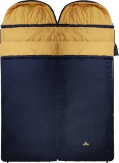 NOMAD® Aztec Comfort Slaapzak | 220x80cm Blauw | Lichtgewicht & Kwalitatief | Dekenmodel Slaapzak | Incl Hoes -Buiten Kamperen 880x1200