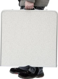 Inklapbare, In Hoogte Verstelbare Campingtafel 120x60x70cm Incl. 4 Inklapbare Krukken Campingtafel S -Buiten Kamperen 883x1200 1