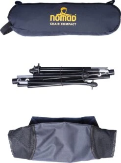 NOMAD® Campingstoel Compact | Ultra Lichtgewicht | Gemakkelijk Meenemen | Supersterk | Comfortabel | Snel Op Te Zetten -Buiten Kamperen 892x1200