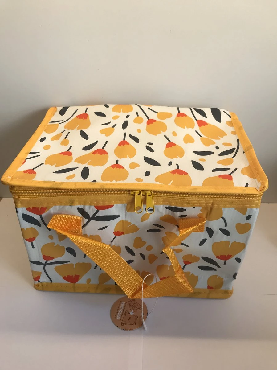 Kleine Lunch/sixpack Koeltas - Boterbloem Print - 20 X 30 Cm - 12 L 9 Kleine Lunch/sixpack Koeltas - Boterbloem Print - 20 X 30 Cm - 12 L - Afbeelding 9