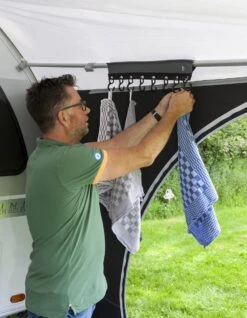 Bo-Camp - Tentkapstok - Luxe - Universeel - 8 Haaks - Grijs -Buiten Kamperen 931x1200