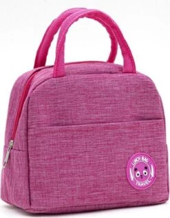 Koeltas - Lunchtas - Volwassenen En Kinderen - Compact & Handig: Zomer - Picknick -School - Lunch - Werk - Klassiek Roze -Buiten Kamperen 939x1200 2
