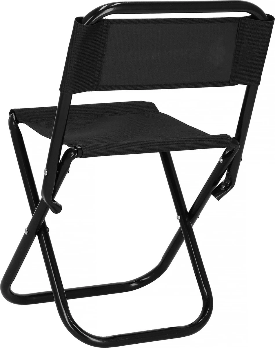 Springos Campingstoel | Kampeerstoel | Vouwstoel | Klapstoel | Zwart 4 Springos Campingstoel | Kampeerstoel | Vouwstoel | Klapstoel | Zwart - Afbeelding 4
