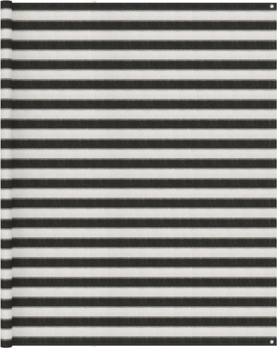 VidaXL Tenttapijt 250x600 Cm Antracietkleurig En Wit 1 VidaXL Tenttapijt 250x600 Cm Antracietkleurig En Wit