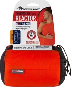 Sea To Summit - Reactor Extreme Thermolite® Mummy Liner - Lakenzak - Extra Verwarmend - Rood -Buiten Kamperen 970x1200 2