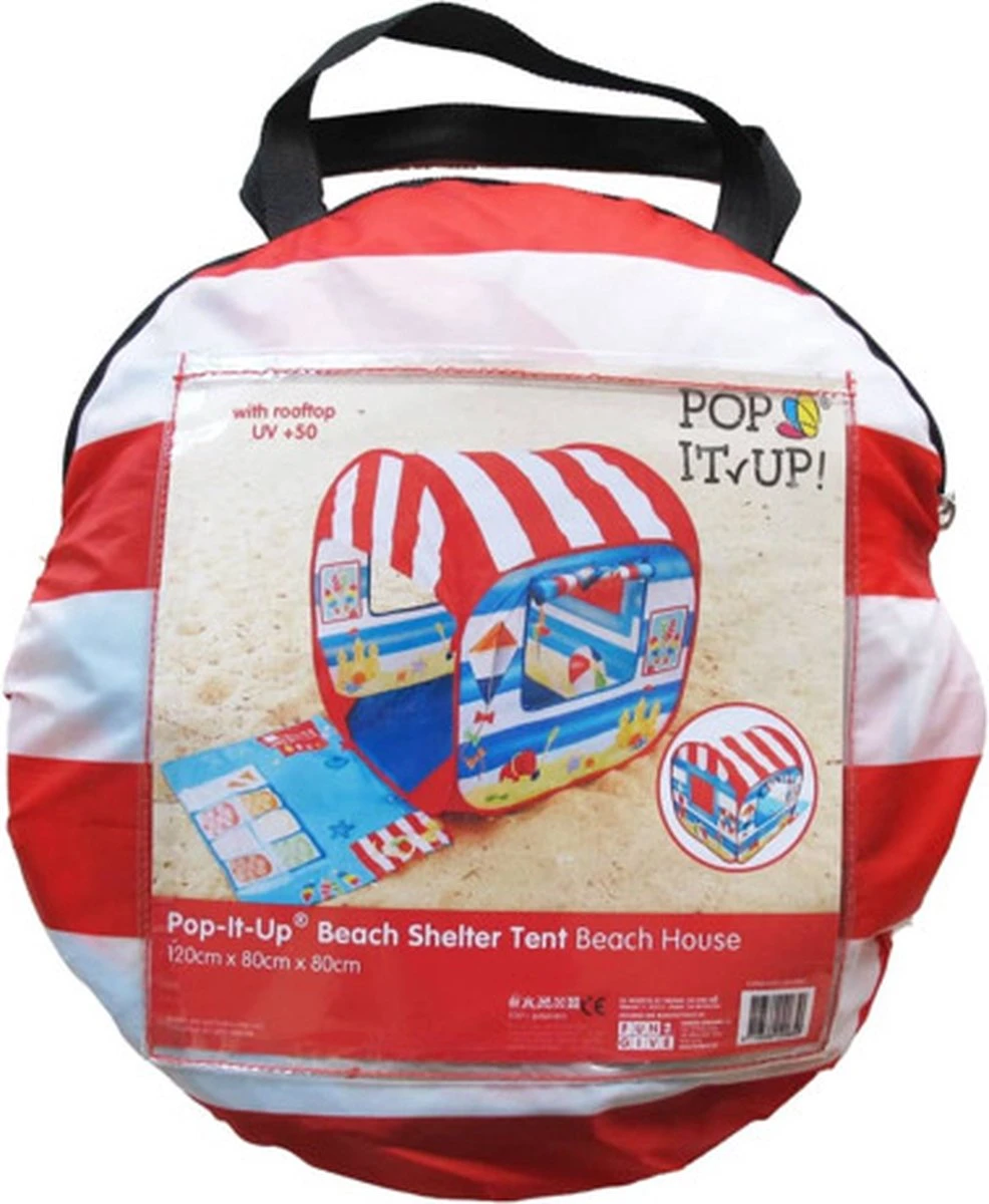 Pop-Up Strandtent: Beach Hut - Speeltent 9 Pop-Up Strandtent: Beach Hut - Speeltent - Afbeelding 9