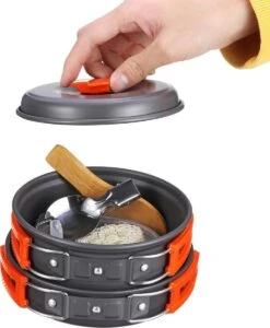 Camping Outdoor Kookset 13-delig Camping Servies En Pannen Pannenset Keukengerei - BPA-vrij & Geen Giftige Stoffen - Opvouwbaar & Licht - Ideaal Voor Reizen, Festival, Wandelen 13 Camping Outdoor Kookset 13-delig Camping Servies En Pannen Pannenset Keukengerei - BPA-vrij & Geen Giftige Stoffen - Opvouwbaar & Licht - Ideaal Voor Reizen, Festival, Wandelen -Buiten Kamperen 989x1200 5