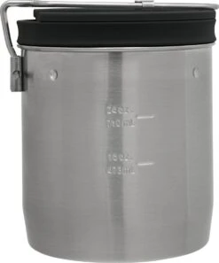 Stanley The Bowl + Spork Compact Cook Set 0.70L - Campingkookset - Stainless Steel -Buiten Kamperen 998x1200